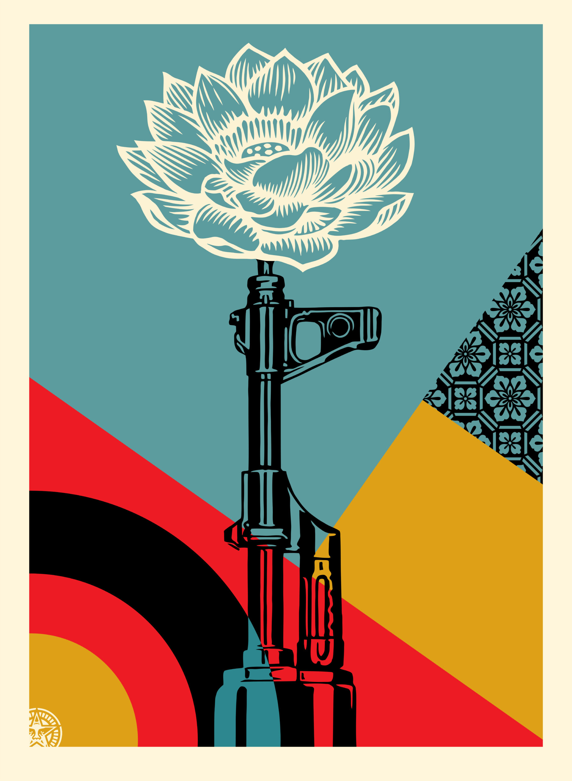 AK-47 LOTUS - Obey Giant