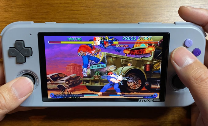 Retroid Pocket 3+の実機感想レビュー | 大阪のおじいさんの老後ブログ