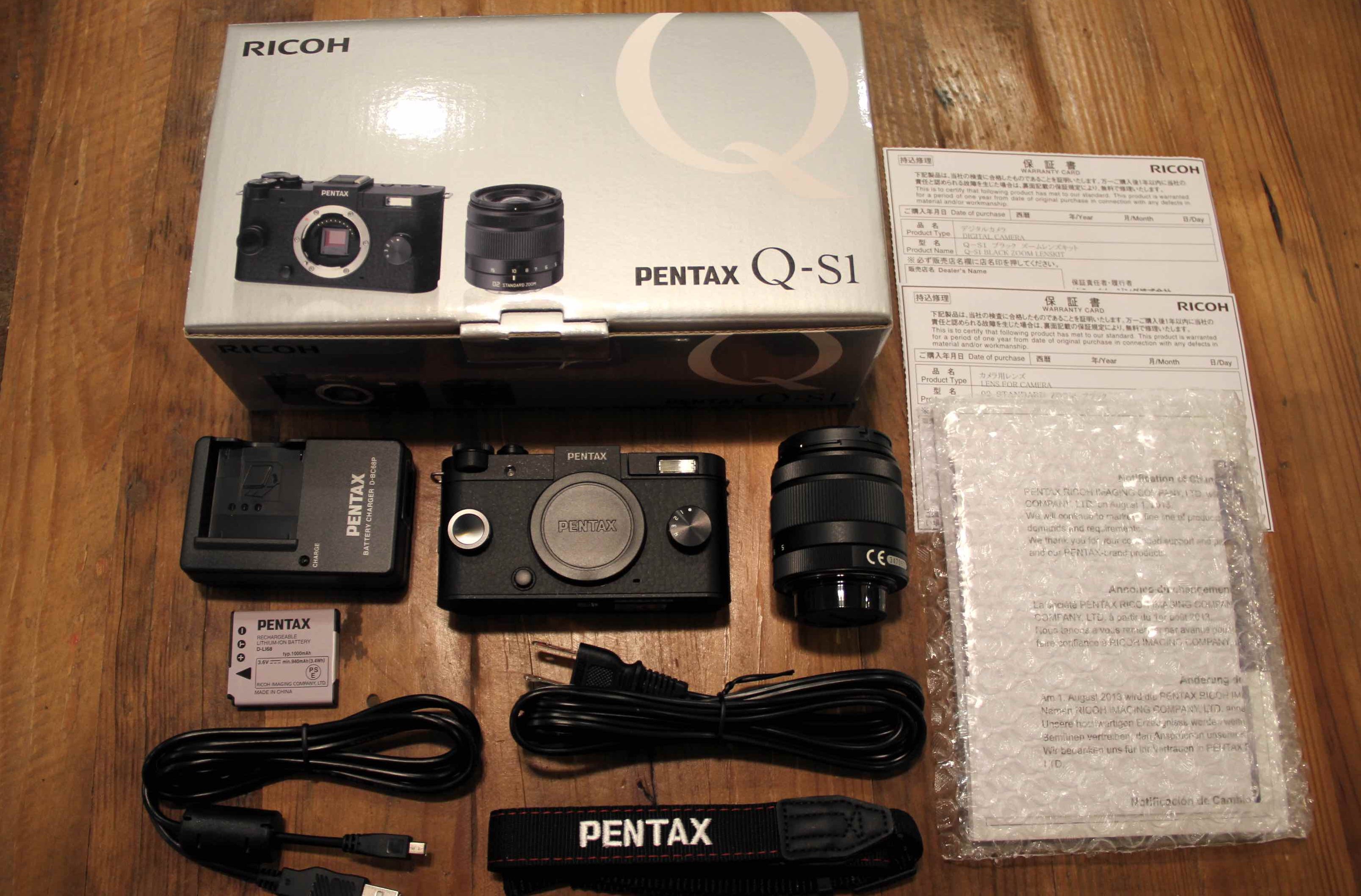 ペンタックス安いミラーレス一眼レフ!PENTAX Q-S1開封＆レビュー!