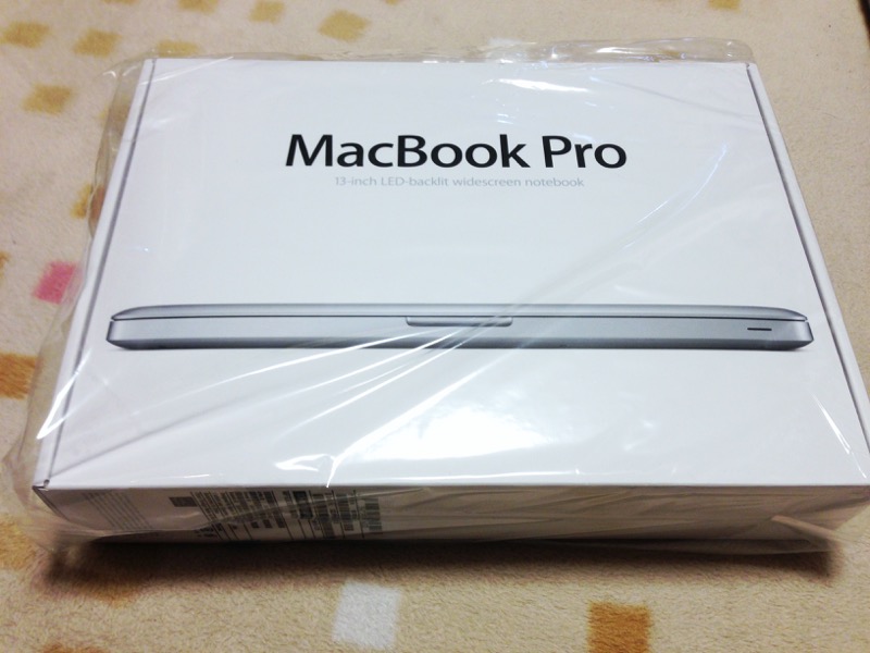 レビュー】MacBook Pro 13インチ Mid 2012 MD101J/A