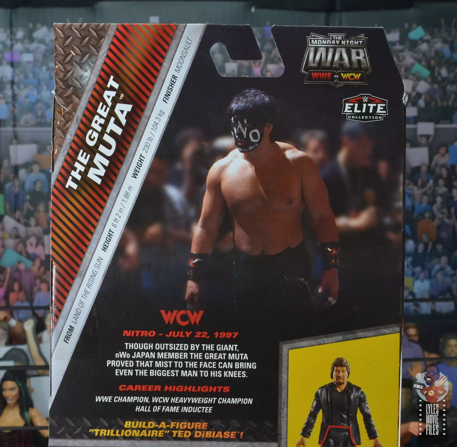 WWE Elite nWo The Great Muta review - BAF Ted Dibiase (2025)