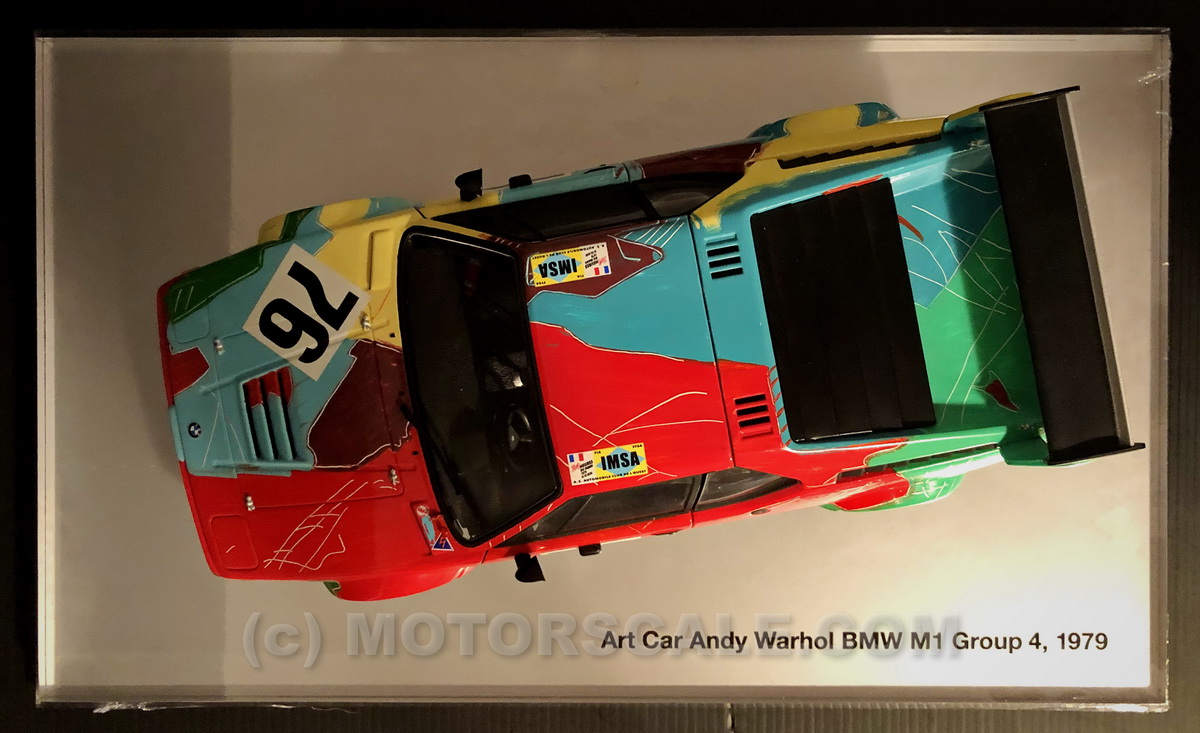BMW M1 #76 Le Mans 1979 (Andy Warhol Art Car) – Motorsport Scale