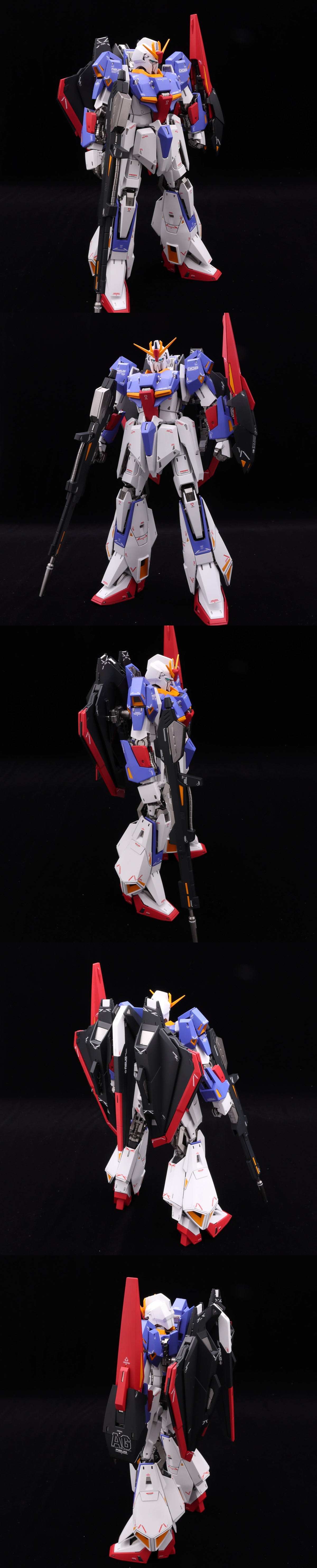 MG 1/100 MSZ-006 ゼータガンダム Ver.Ka 機動戦士Zガンダム 改修塗装