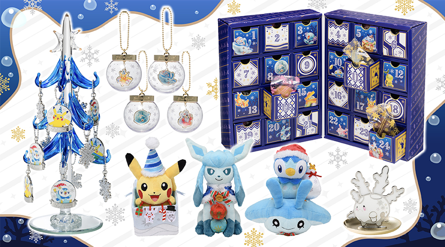 Pokemon Center Japan's “Christmas In The Sea” Plushies Up For Pre