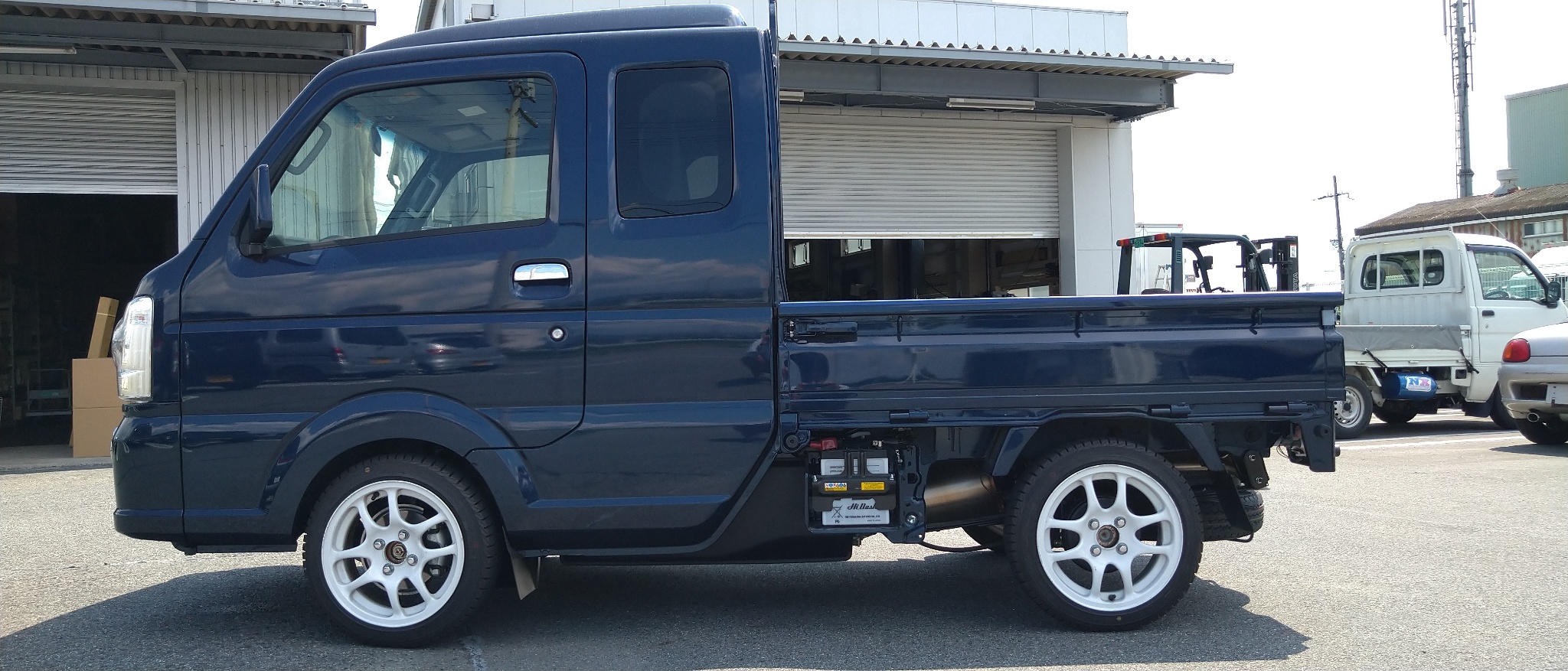 DA16T スーパーキャリー ローダウンキット 純正部品を活かす