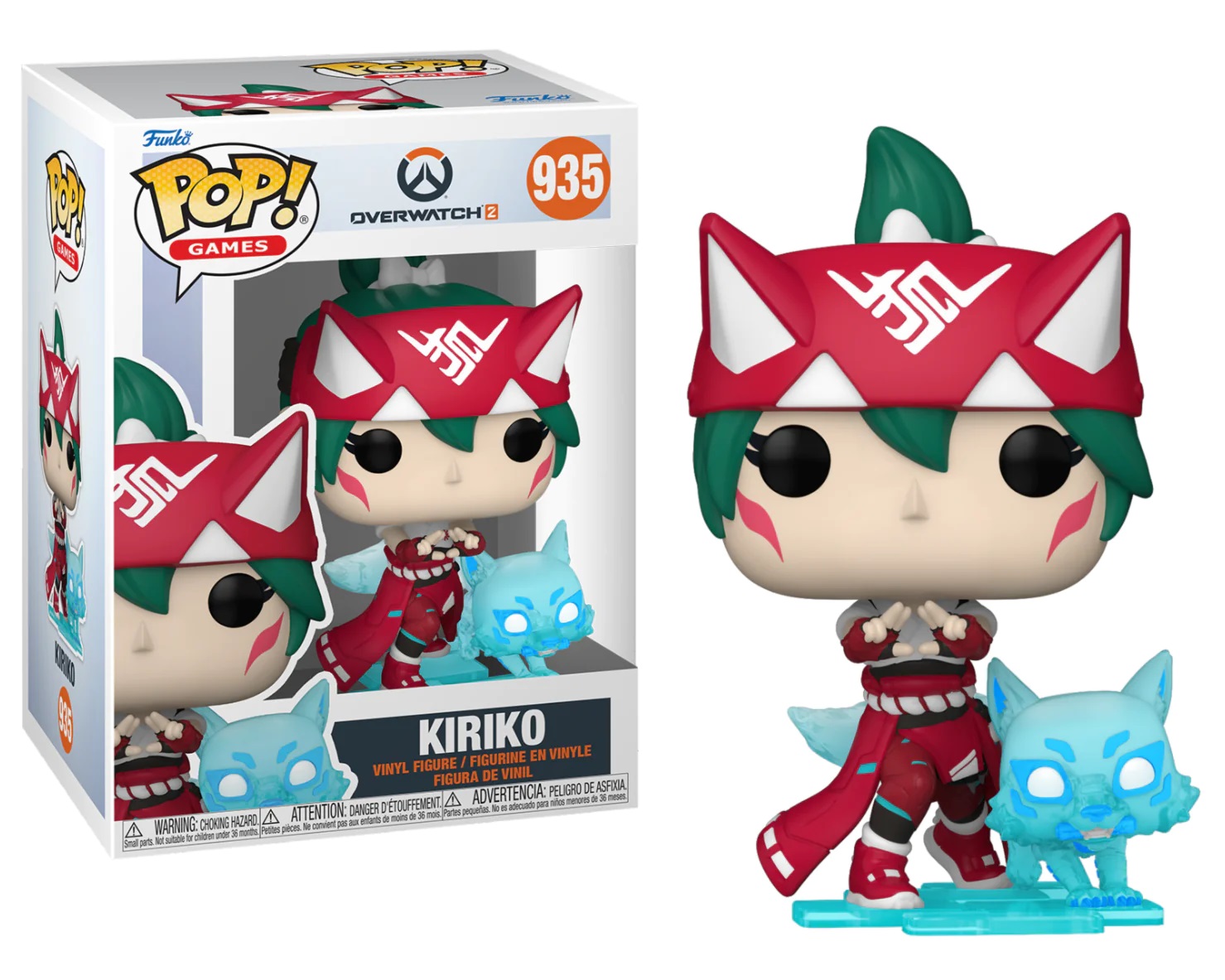Overwatch 2 Video Game Kiriko POP Vinyl Figure #935 FUNKO NEW
