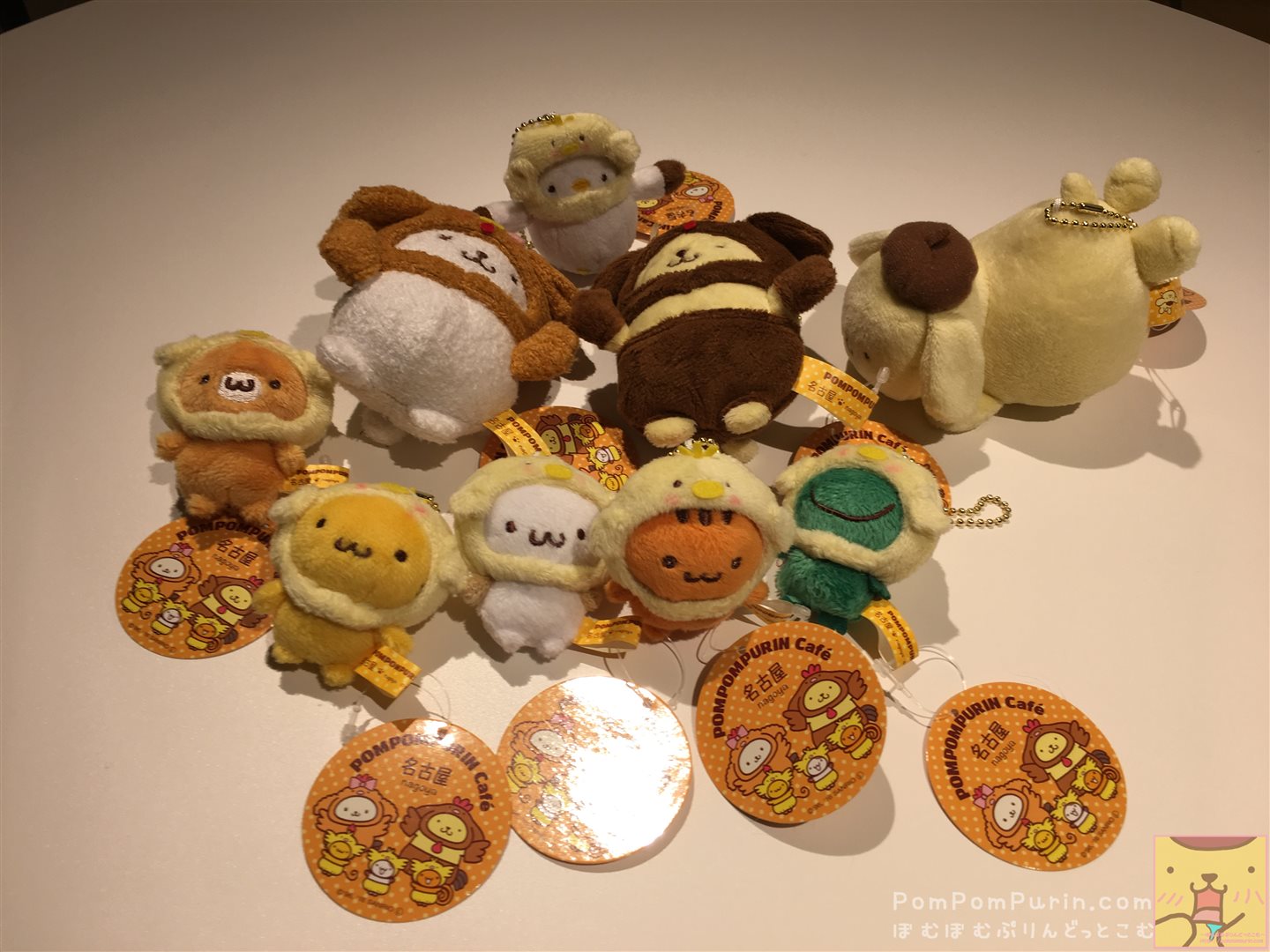 ポムポムプリンカフェ 名古屋 しゃちほこマスコット ポムポムプリン