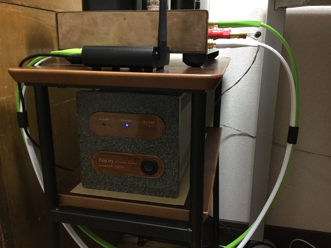 真空管アンプ電源トランスの唸り対策に「光城精工 First cry DA-7020i