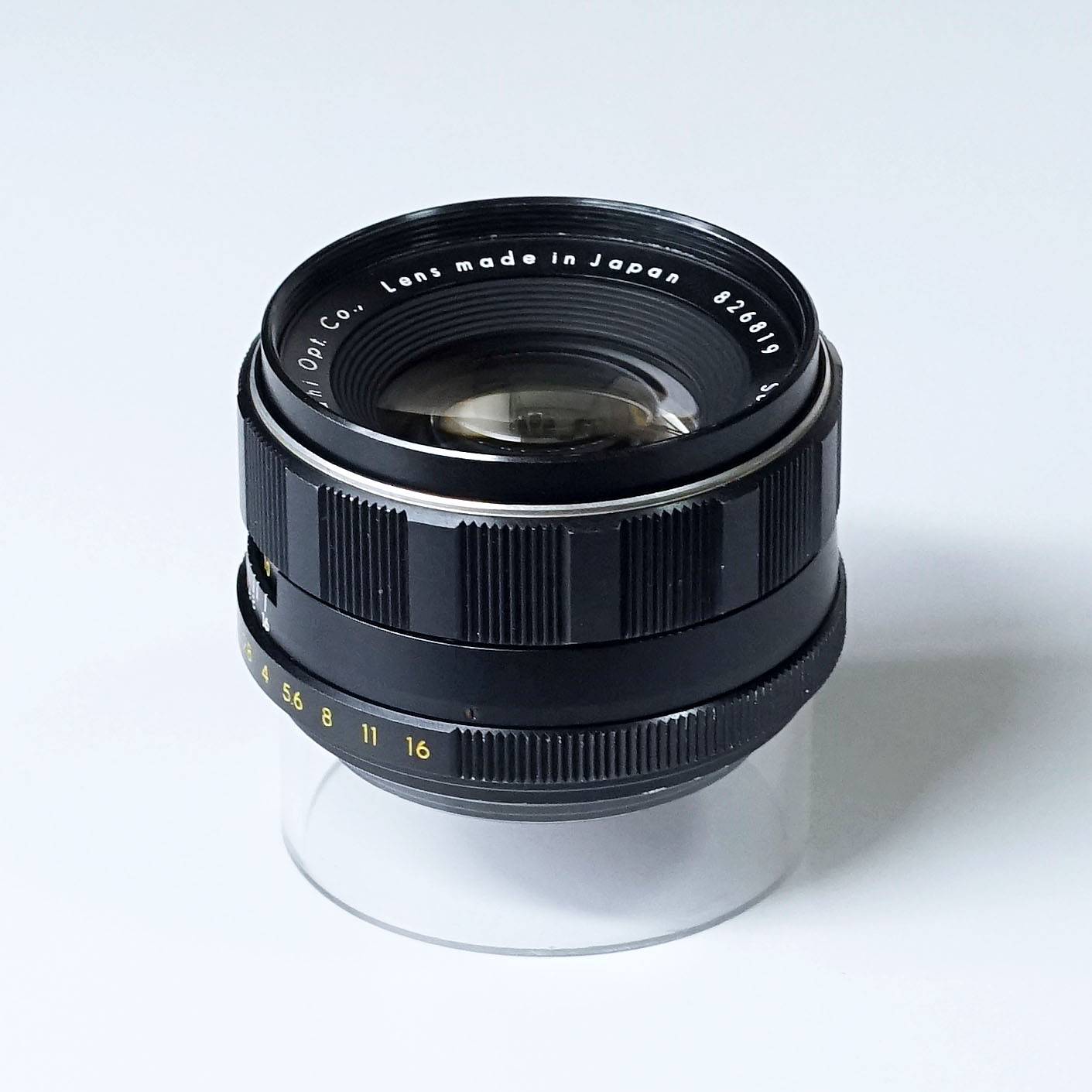 売り切れ PENTAX Super-Takumar 55mm F2 黄文字タクマー 初期型（中古