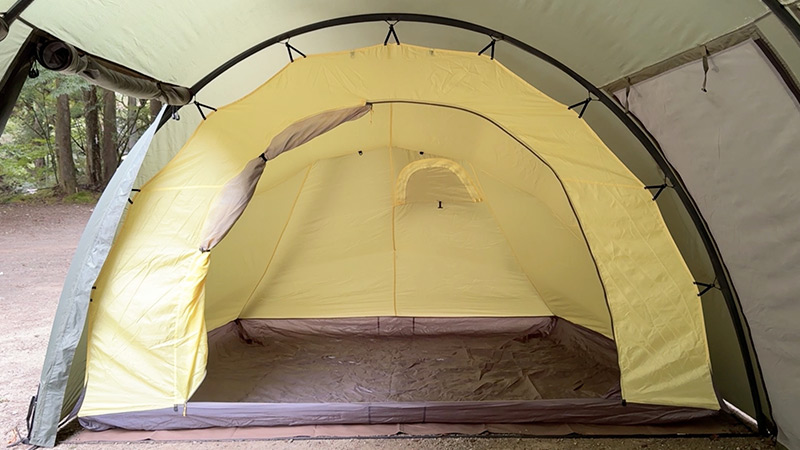 ヘルスポートのバルホールをレビュー！インナーテント設置しても広々