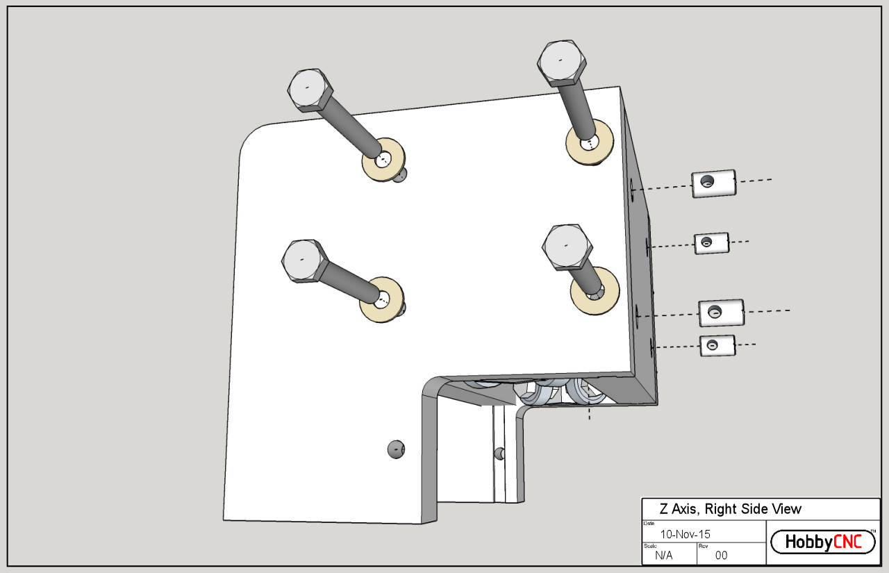 DIY CNC Router Z Axis | WoodWorkerB