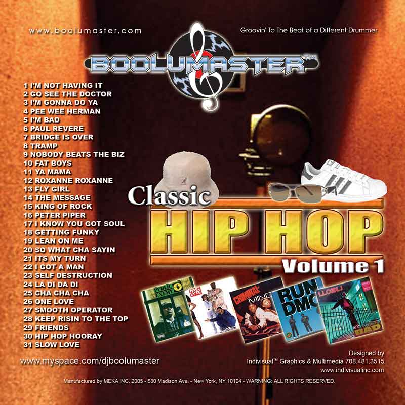 Classic Hip Hop Volume 1 - Boolumaster