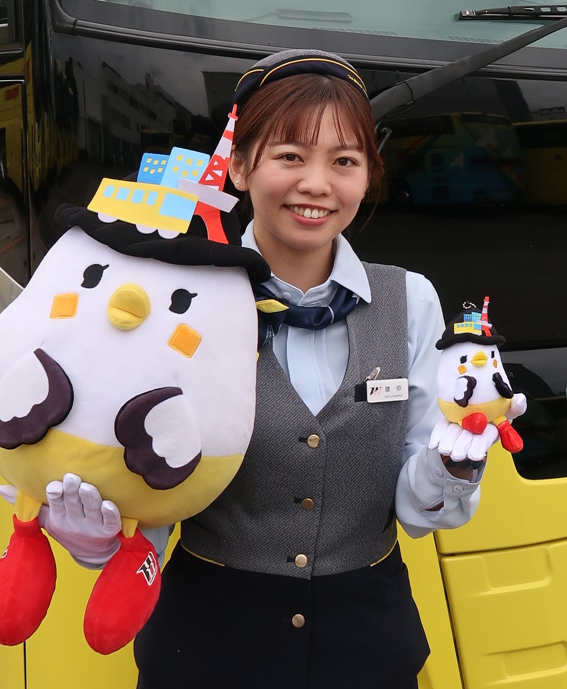 輝く！若手社員】はとバス（運輸部ガイド課） ガイド 藤原美波さん