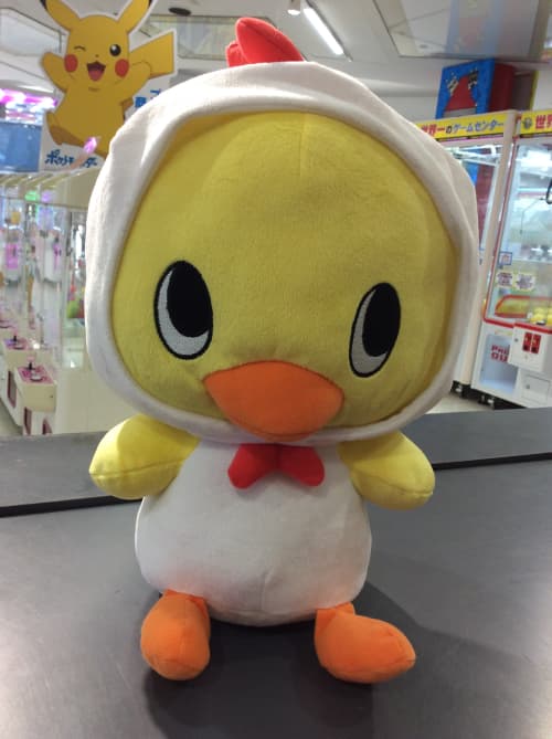 チキンラーメンひよこちゃん めちゃでかぬいぐるみ~きぐるみひよこ
