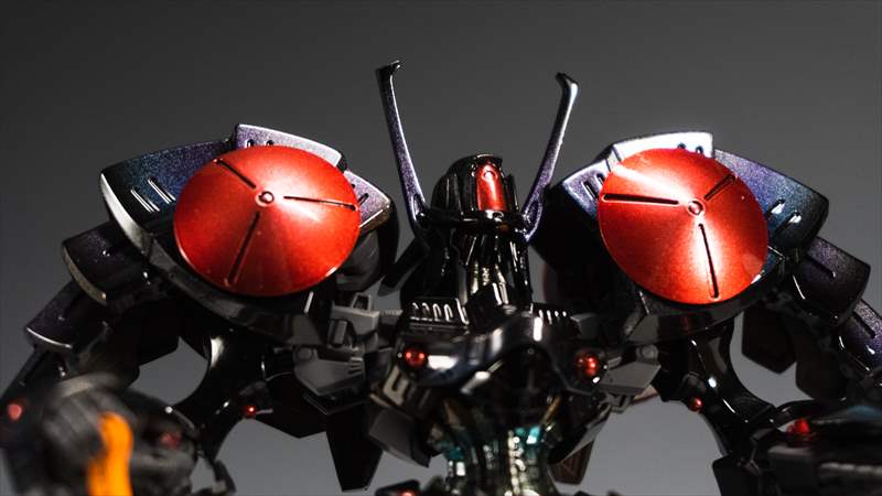 黒騎士バッシュをかっこいいグラデーショングロス仕上げで全塗装する