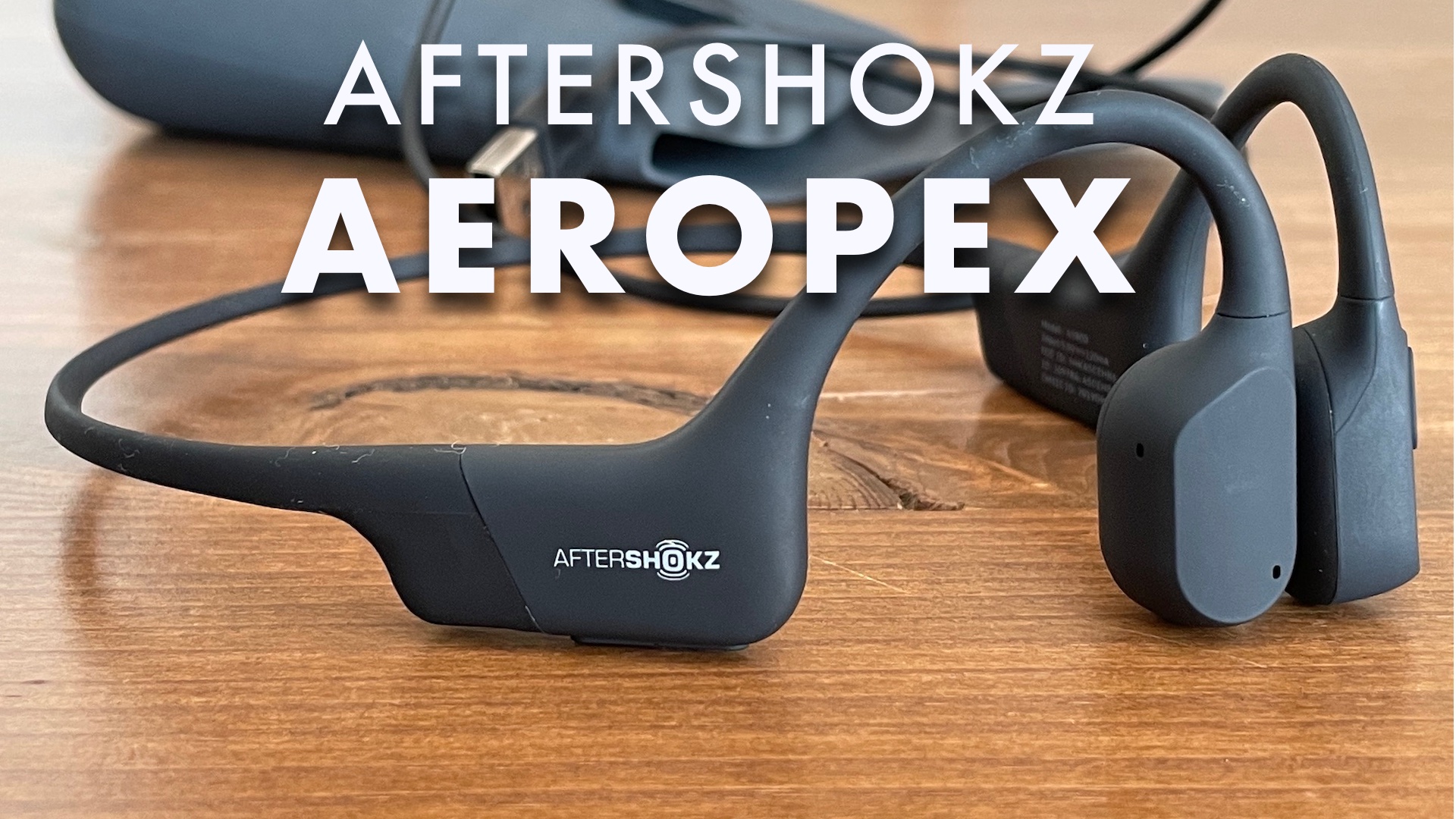 耳を塞がない骨伝導ワイヤレスイヤホン『AfterShokz AEROPEX