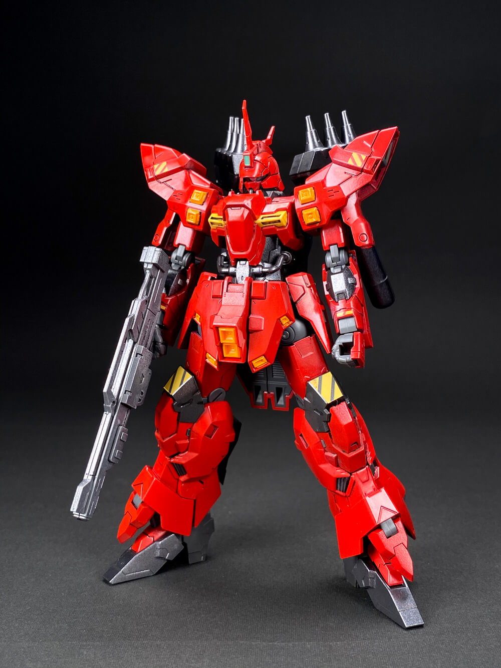 ガンプラ改造】HG 1/144 バルギル、簡単スプレー塗装で再現