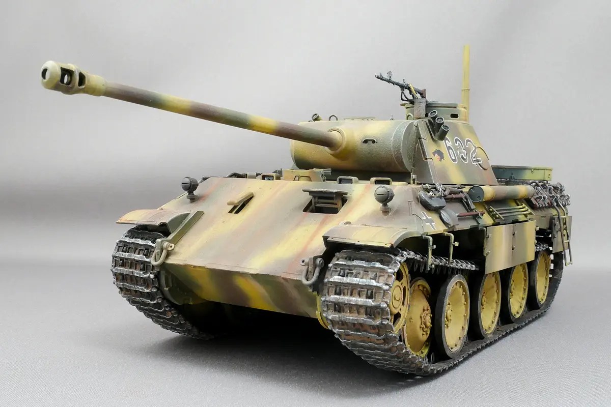 パンターD型 Sd.Kfz.171 メンモデル MENG MODEL 1/35 組立と塗装・製作