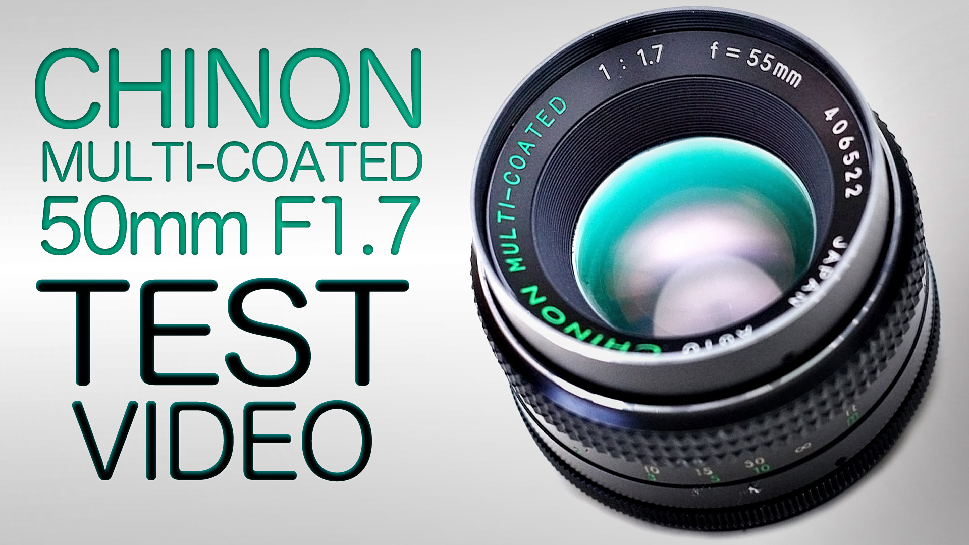 CHINON MULTI-COATED 55MM F/1.7 REVIEW + TEST | Vintage Lenses For