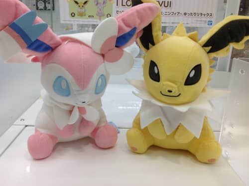 I LOVE EIEVUI でっかいぬいぐるみ〜サンダース・ニンフィア〜ゆったり