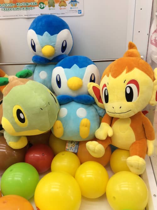 ポケットモンスター めちゃでかぬいぐるみ 〜ナエトル・ヒコザル