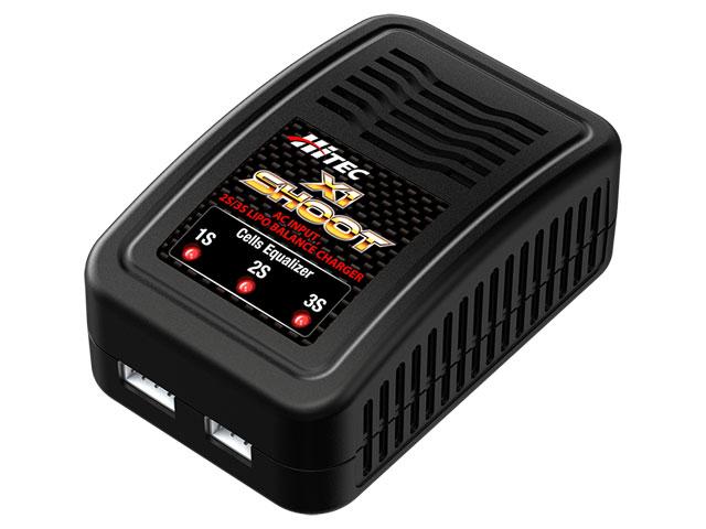 ACバランス Li-Po専用充電器 X1 SHOOT ［ X1 シュート（ブラック