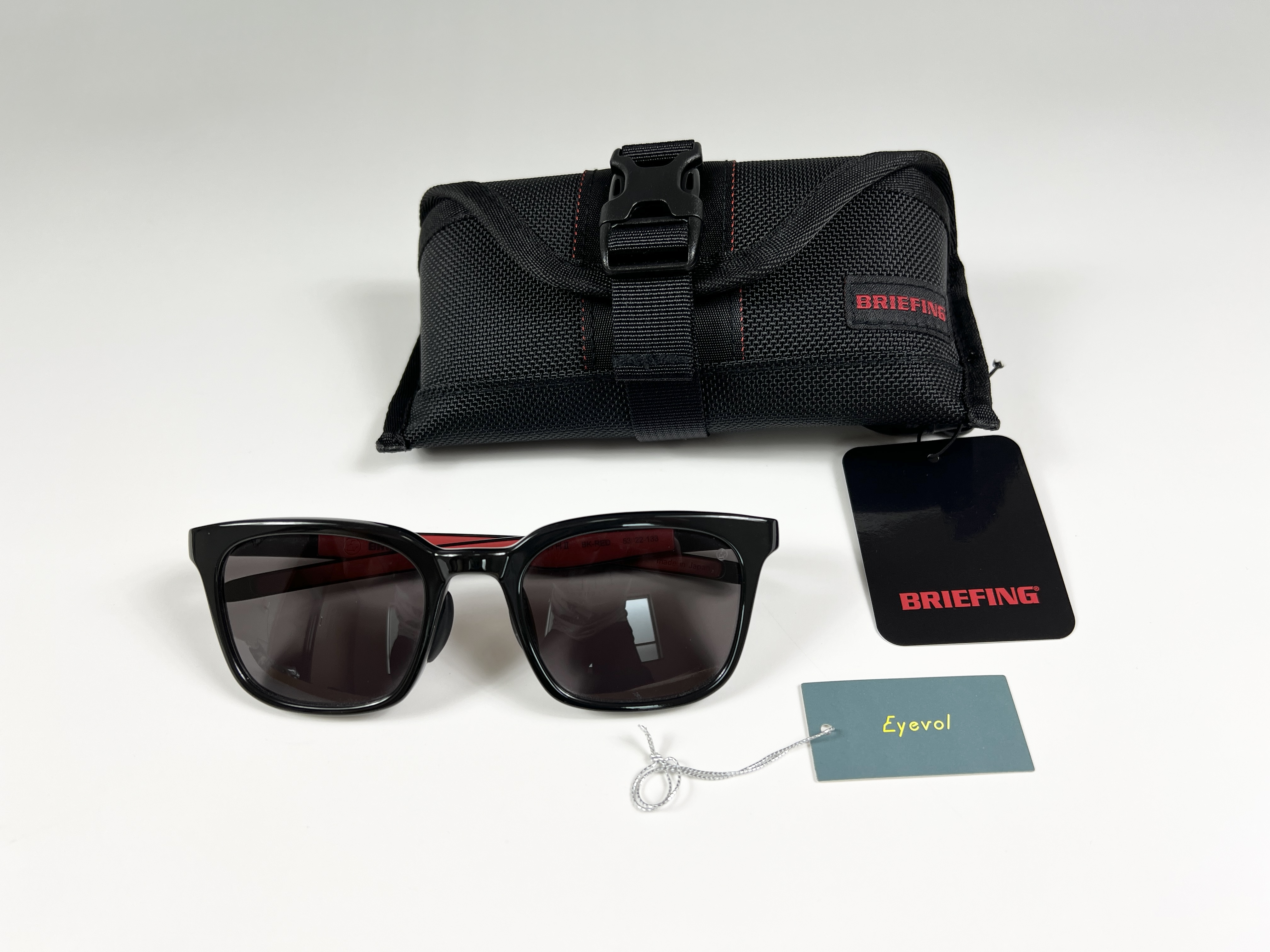 井川眼鏡｜徳島県美馬市の眼鏡専門店｜Eyevol HEATH Ⅱ BK-RED