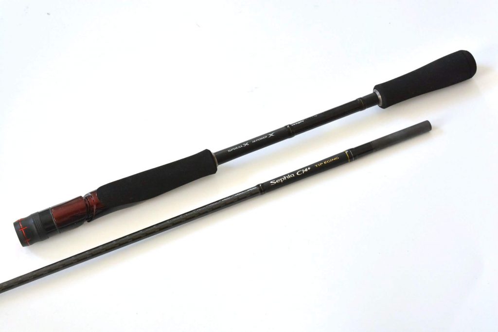 シマノ セフィア CI4+ ティップエギング S68ML-S インプレ。ピタッと