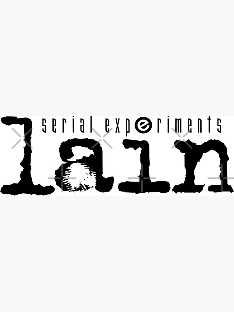 Serial Experiments Lain logo /シリアルエクスペリメンツレイン