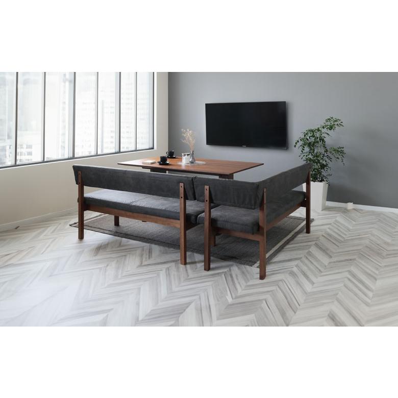 シギヤマ家具 LDダイニングセット 155cm マティス 3点セット リビング