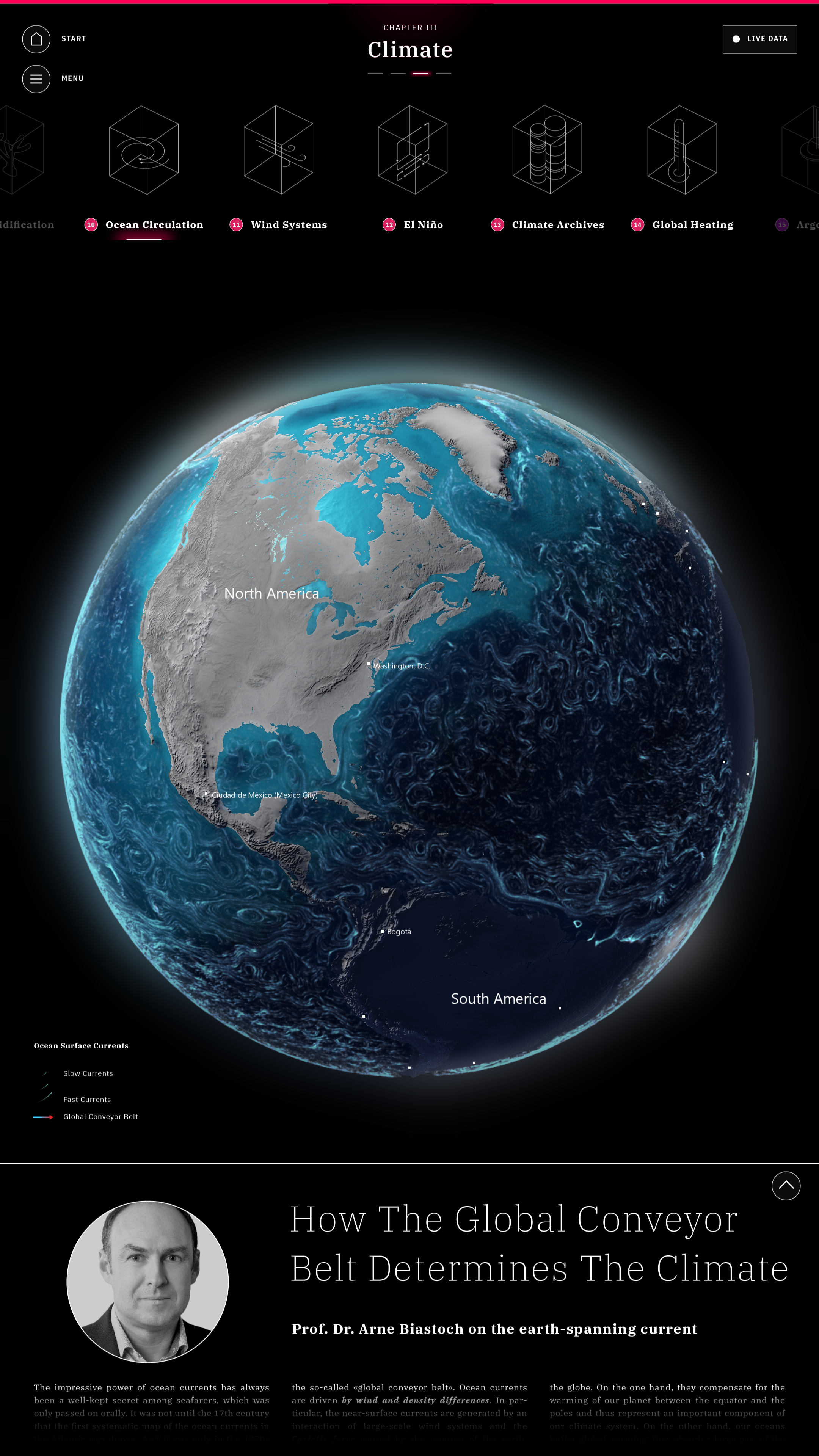 Explore The Ocean – Interactive Scientific Poster — Information is