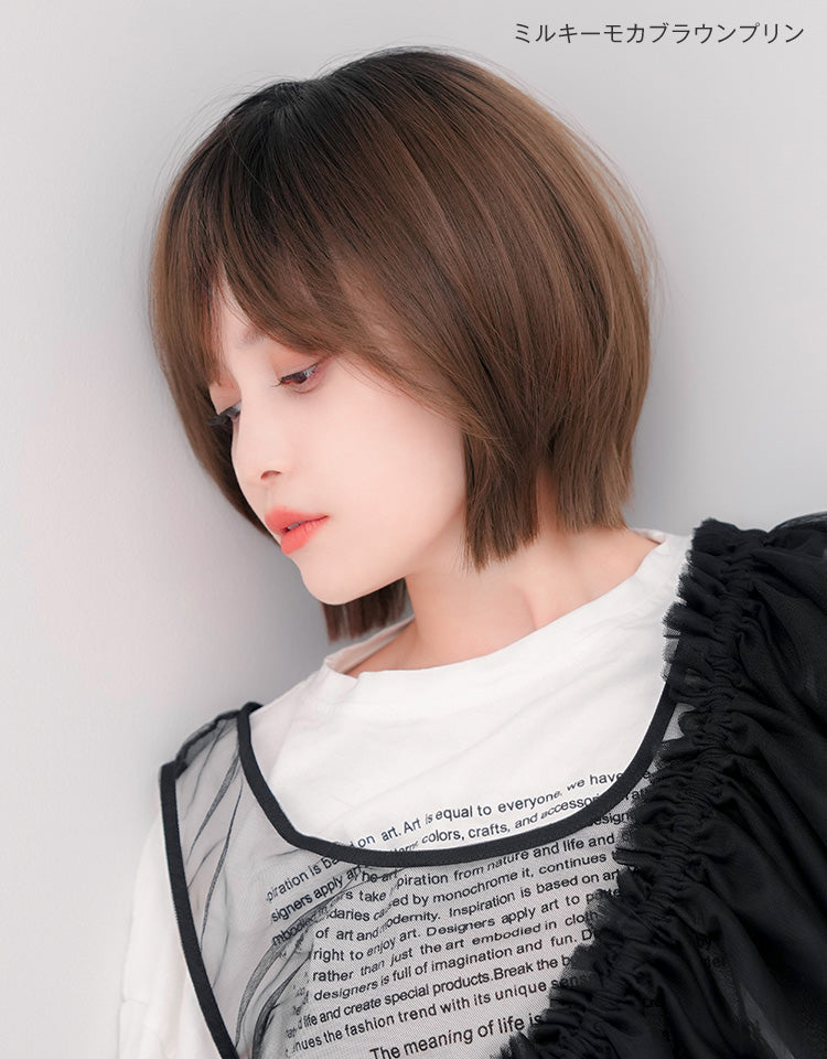 リアショート フルウィッグ ショート｜リネアストリア