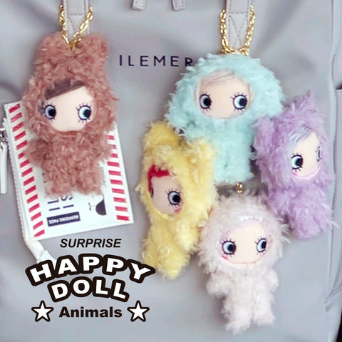手のひらサイズのチャーム｜ハッピードール・アニマルズ（ハピアニ