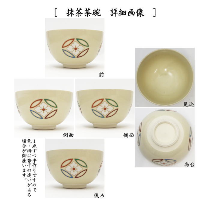 〇【茶器/茶道具 茶箱用三点セット】 陶器三点セット（陶器三つ揃