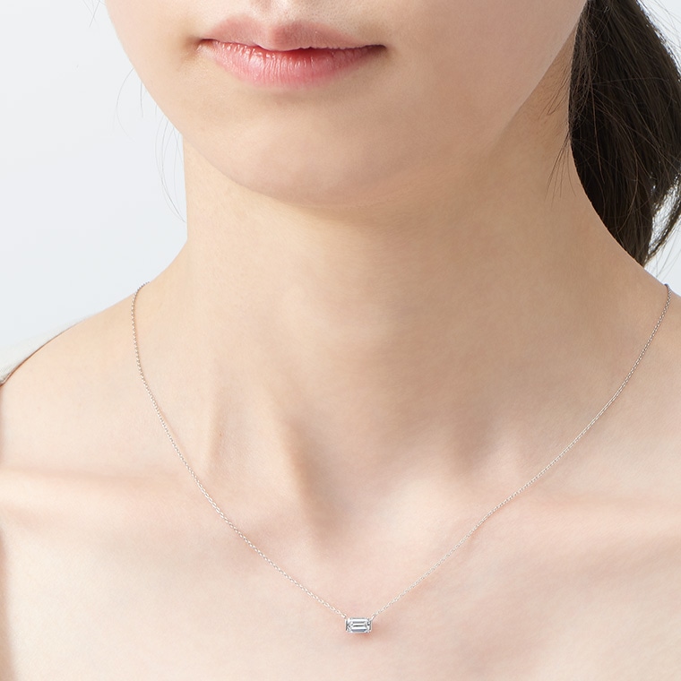 S002 ラボグロウンダイヤモンド/ネックレス/0.50ct(プラチナ): SHINCA