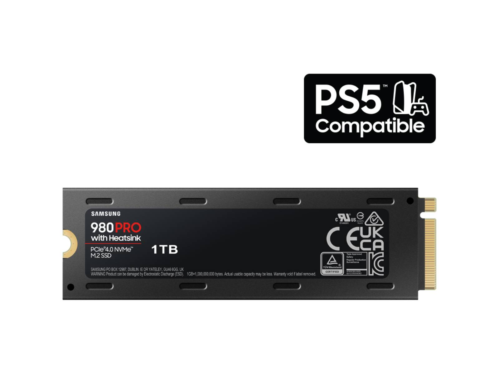 980 PRO w/ Heatsink PCIe 4.0 NVMe™1TB SSD | Samsung US