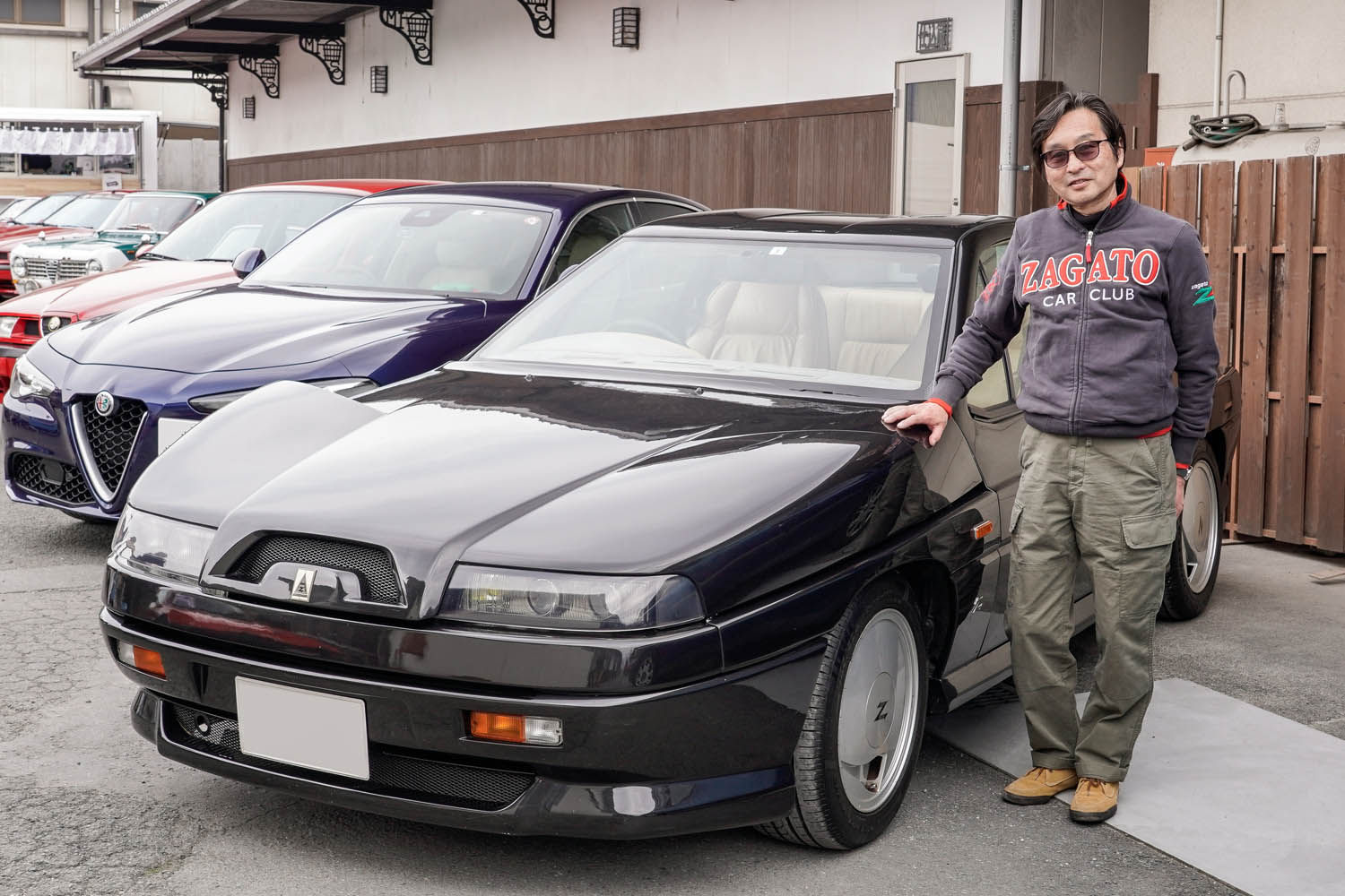 新車当時価格1870万円!! オーテック・ザガート「ステルビオ」を前