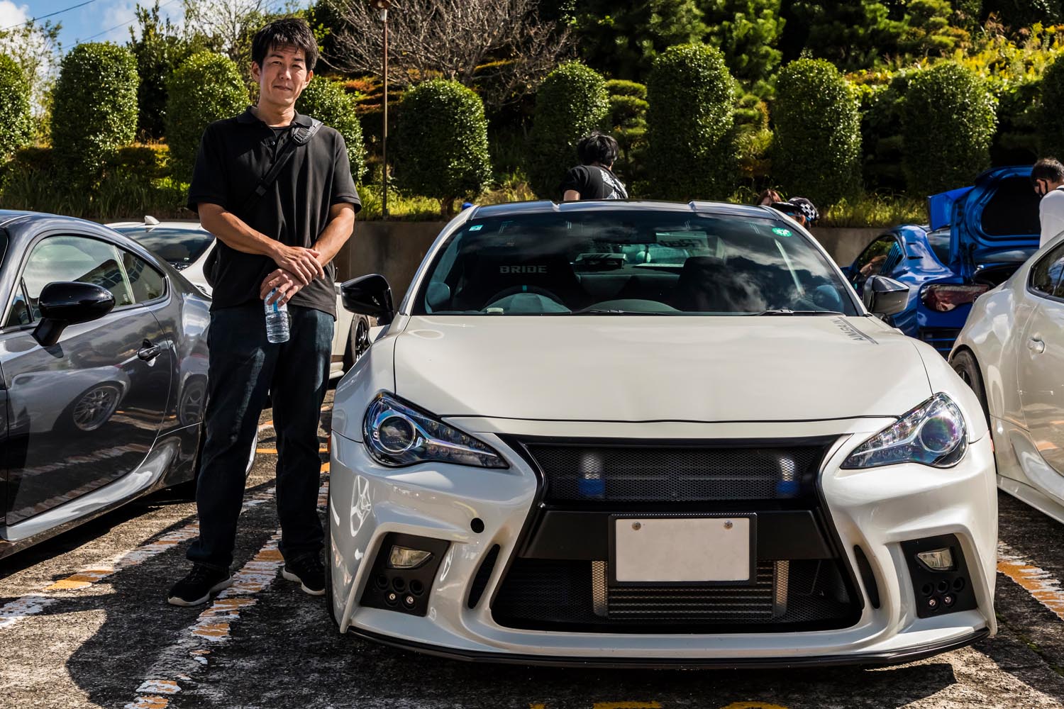 トヨタ「86」を新車購入後すぐにレクサス風に…リップは「GRアクア」用