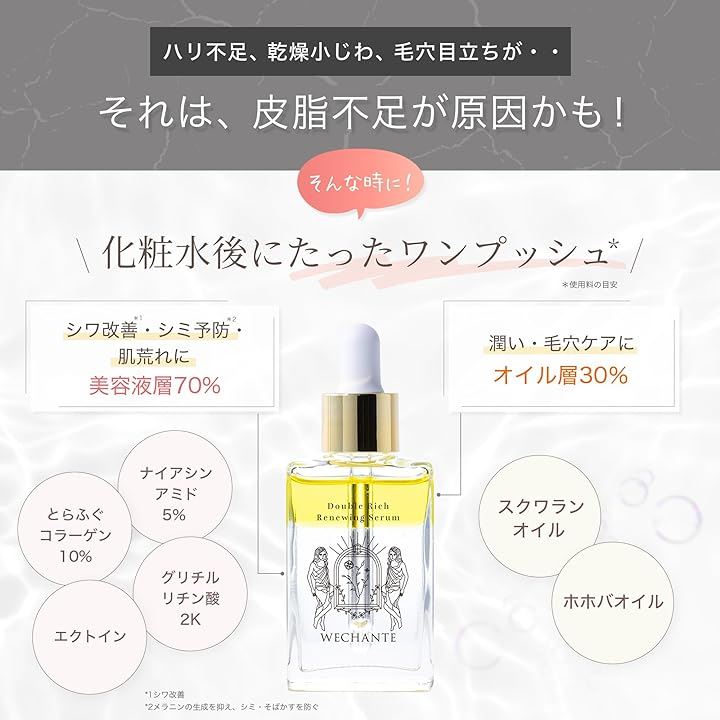 医薬部外品 ウィシャンテ 美容液 エイジング 美白 シワ 毛穴 保湿