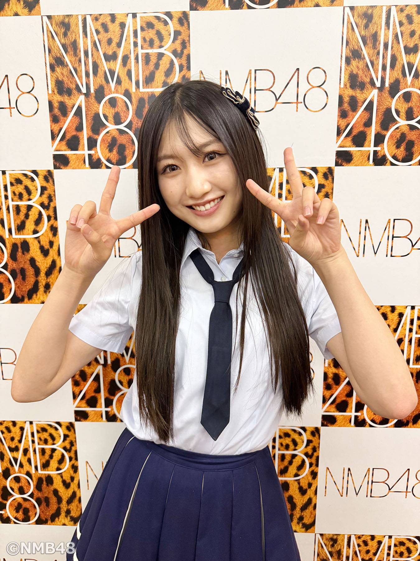 NMB48 新キャプテン立候補者(1) 塩月希依音「大阪城ホールを目指そう