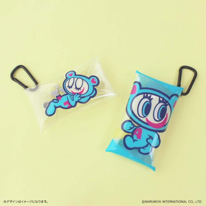 ナルミヤキャラクターズ クリアマルチケース エンジェルブルー