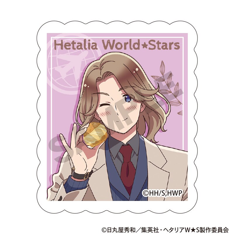 ヘタリア World☆Stars アクリルマグネット フランス 食べ歩き