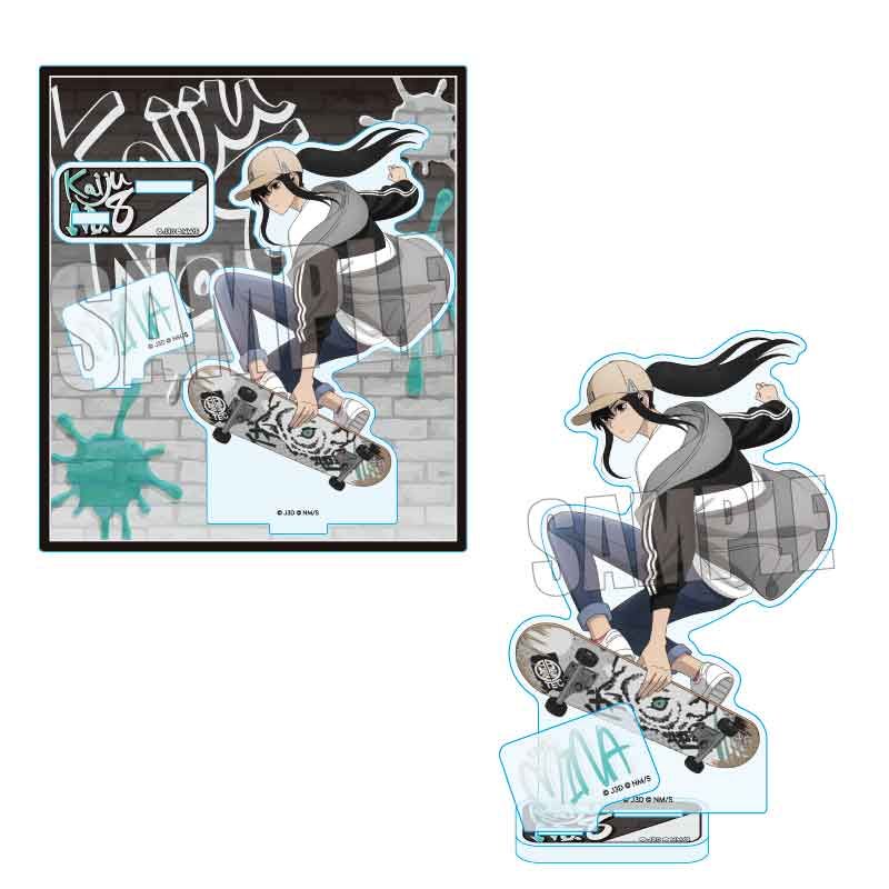 怪獣8号_アクリルスタンド 亜白 ミナ スケーターver. | colleize