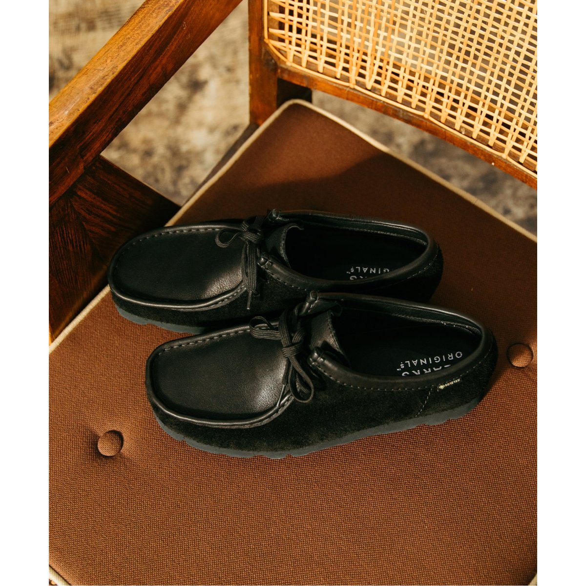 追加》【CLARKS / クラークス】別注 ワラビー ゴアテックス コンビ