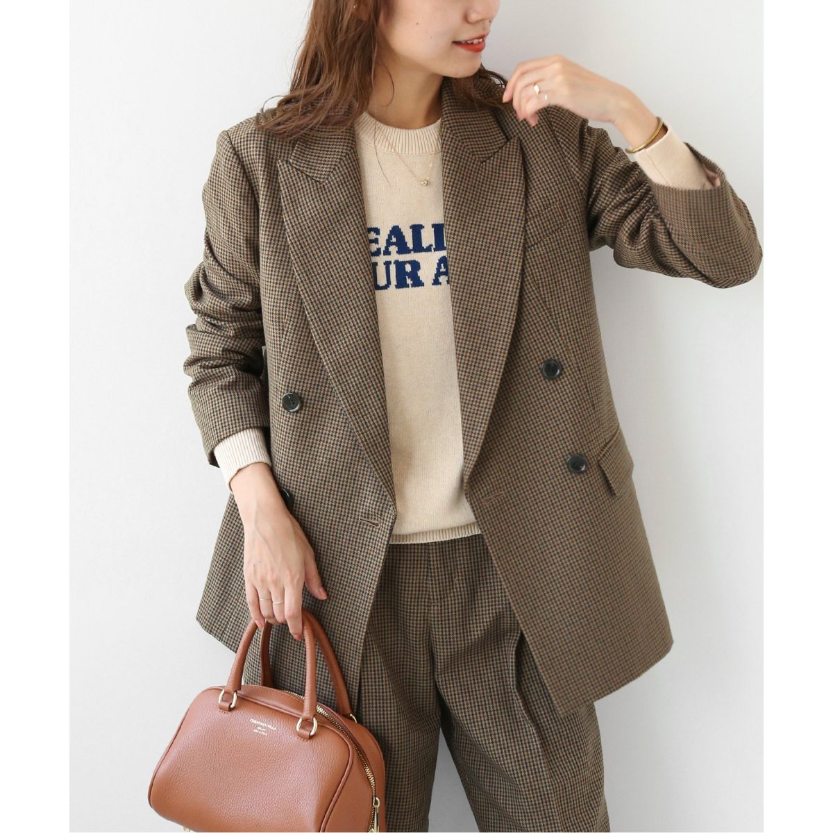 チェックダブルジャケット | ジャーナルスタンダード レリューム