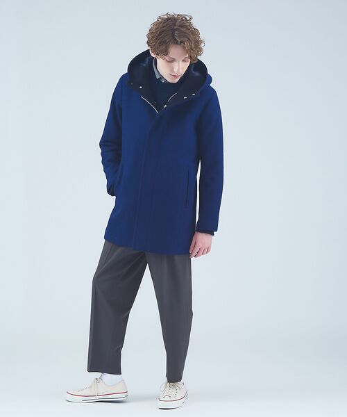 セール】 メルトン フーデッド コート （その他アウター）｜ABAHOUSE