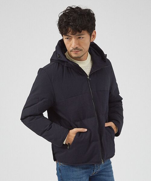 セール】 【コンビデザイン】フード ダウン ブルゾン （ダウン