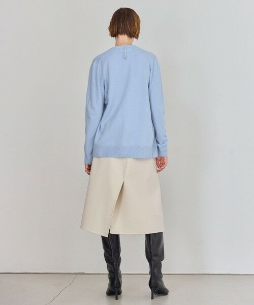 セール】 【WEB限定・洗える】ALSACE / パール釦ウールニット