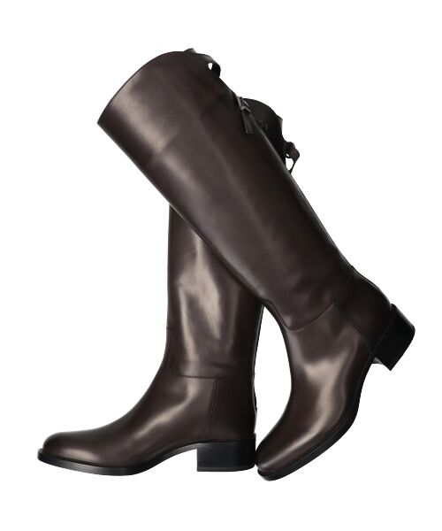 SARTORE】クロスストラップバックジップロングブーツ （ブーツ（ロング