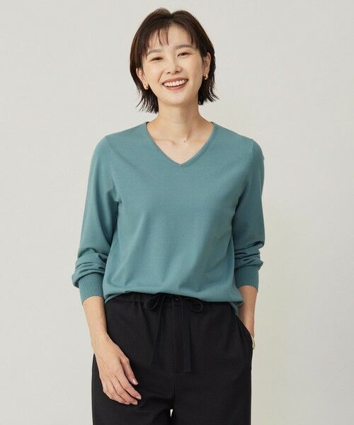 ご好評につき新色追加！・WEB限定カラーあり・洗える】PRINCE Vネック